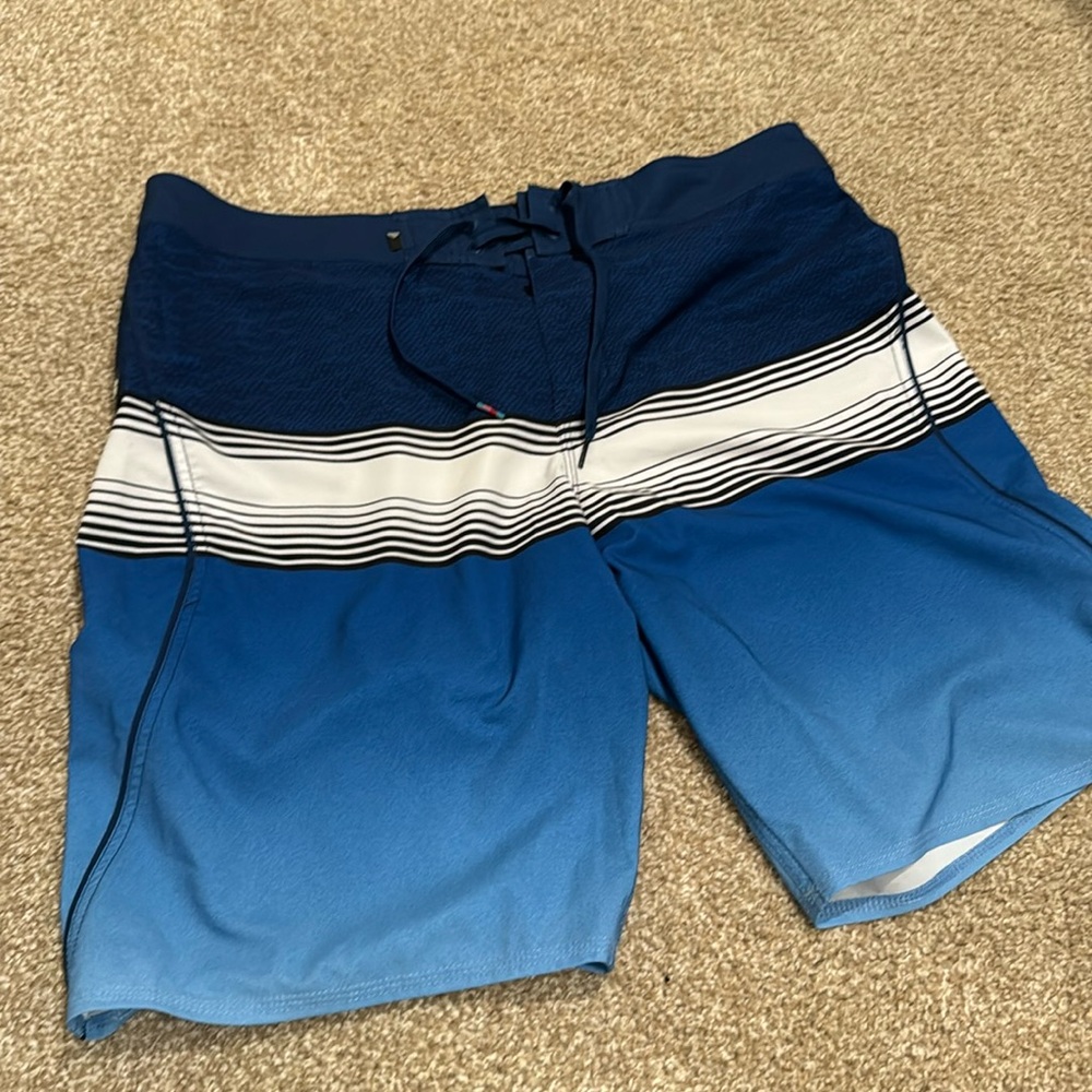 Blue Quicksilver board shorts
